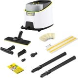 Kärcher Dampfreiniger SC 4 Deluxe EasyFix weiß/schwarz, 2.250 Watt, mit Bodenreinigungsset EasyFix