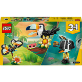 LEGO 31173 Creator 3-in-1 Wilde Tiere: Tropischer Tukan, Konstruktionsspielzeug 