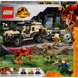 LEGO 76951 Jurassic World Pyroraptor & Dilophosaurus Transport, Konstruktionsspielzeug 