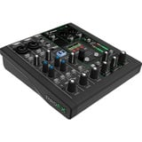 MACKIE ProFX6v3+ , Mischpult schwarz, professioneller 6-Kanal Mixer Enhanced FX