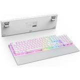 NZXT Function 2, Gaming-Tastatur weiß, DE-Layout, NZXT Optical