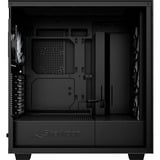 Sharkoon Rebel C50 RGB Generalüberholt, Tower-Gehäuse schwarz, Gehärtetes Glas