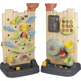 Smoby Life Activity Wall 6-in-1, Gartenspielgerät 