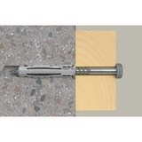 fischer Spreizdübel SX Plus 12x60 im Eimer hellgrau, 350 Stück