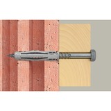 fischer Spreizdübel SX Plus 12x60 im Eimer hellgrau, 350 Stück