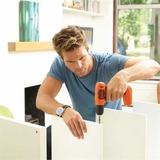 BLACK+DECKER Akku-Bohrschrauber BDCD8, 7,2Volt orange/schwarz, Li-Ionen Akku 1,5Ah