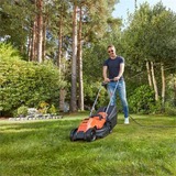 BLACK+DECKER Rasenmäher BEMW451-QS, 32cm orange/schwarz, 1.200 Watt