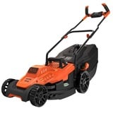 BLACK+DECKER Rasenmäher BEMW471BH-QS, 38cm orange/schwarz, 1.600 Watt