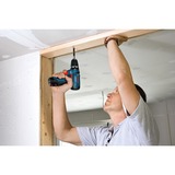 Bosch Akku-Bohrschrauber GSR 12V-15 Professional, 12 Volt blau/schwarz, 2x Li-Ionen Akku 2,0Ah