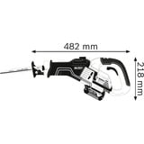 Bosch Akku-Säbelsäge GSA 18V-32 Professional solo, 18Volt blau/schwarz, ohne Akku und Ladegerät