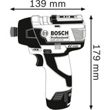 Bosch Akku-Schlagschrauber GDR 12V-110 Professional solo, 12Volt blau/schwarz, ohne Akku und Ladegerät