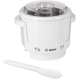 Bosch Home Eisbereiter-Aufsatz MUZ4EB1, Eismaschine weiß, für Küchenmaschine MUM4