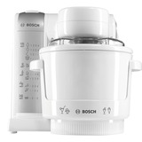 Bosch Home Eisbereiter-Aufsatz MUZ4EB1, Eismaschine weiß, für Küchenmaschine MUM4