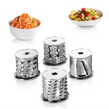Bosch Home Fleischwolf ProPower MFW68660 silber/schwarz, 800 Watt, Fruchtpressen-, Schnitzler-, Wurstfüller- und Kebbe-Aufsatz