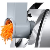 Bosch Home Fleischwolf ProPower MFW68660 silber/schwarz, 800 Watt, Fruchtpressen-, Schnitzler-, Wurstfüller- und Kebbe-Aufsatz