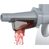 Bosch Home Fleischwolf ProPower MFW68660 silber/schwarz, 800 Watt, Fruchtpressen-, Schnitzler-, Wurstfüller- und Kebbe-Aufsatz