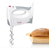Bosch Home Handmixer CleverMixx MFQ3530 weiß/grau, 450 Watt