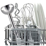 Bosch Home Handmixer ErgoMixx MFQ36470 weiß/grau, 450 Watt, mit Mixfuß und Becher