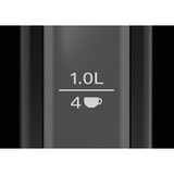 Bosch Home Wasserkocher DesignLine TWK3P423 schwarz, 1,7 Liter