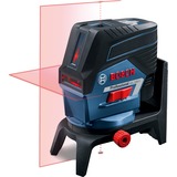 Bosch Kombilaser GCL 2-50 C Professional + RM2 (LBR), Kreuzlinienlaser blau/schwarz, rote Laserlinien, mit Halterung