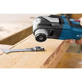 Bosch Multi-Cutter GOP 55-36 Professional, Multifunktions-Werkzeug blau/schwarz, 550 Watt, L-BOXX, inkl. Zubehör