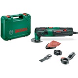 Bosch Multifunktions-Werkzeug PMF 250 CES grün, 250 Watt, inkl. Zubehör Set klein