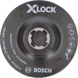 Bosch PRO Backing Pad, X-LOCK SCM Stützteller mit Mittelstift, Ø 115mm, Schleifteller für X-LOCK Winkelschleifer