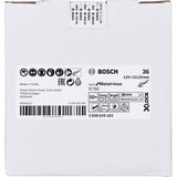 Bosch PRO R780 X-LOCK Fiberschleifscheibe, Ø 125mm, K36 Bohrung 22,23mm