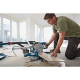 Bosch Paneelsäge GCM 8 SJL Professional, Kapp- und Gehrungssäge blau/schwarz, 1.600 Watt