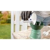 Bosch Professional Farbsprühsystem PFS 2000, Sprühpistole grün/schwarz, 440 Watt, Düse für Lackfarben + Düse für Wandfarbe