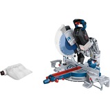Bosch Professional PRO Akku-Kapp-und Gehrungssäge BITURBO GCM 18V-305 GDC Professional solo, Kapp- und Gehrungssäge blau, Bluetooth Modul, ohne Akku und Ladegerät