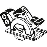 Bosch Professional PRO Aluminium cordless Kreissägeblatt, Ø 184mm, 56Z Bohrung 16mm, für Akku-Handkreissägen