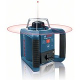 Bosch Professional Rotationslaser GRL 300 HV Professional blau/schwarz, rote Laserlinie und Lotpunkt, mit Halterung, Baustativ, Laser-Empfänger, im Koffer