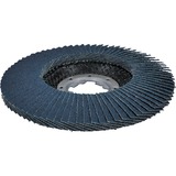 Bosch X-LOCK Fächerscheibe X571 Best for Metal, Ø 115mm, K60, Schleifscheibe Bohrung 22,23mm, abgewinkelt