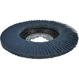 Bosch X-LOCK Fächerscheibe X571 Best for Metal, Ø 125mm, K120, Schleifscheibe Bohrung 22,23mm, abgewinkelt