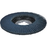 Bosch X-LOCK Fächerscheibe X571 Best for Metal, Ø 125mm, K60, Schleifscheibe Bohrung 22,23mm, abgewinkelt