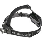 Brennenstuhl LuxPremium LED Kopflampe KL 200F, Taschenlampe schwarz/grau