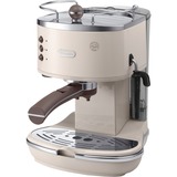 DeLonghi Icona Vintage ECOV 311.BG, Espressomaschine beige/silber (glänzend)