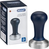 DeLonghi Kaffee-Tamper DLSC058, Presse dunkelblau/edelstahl, für Siebträger-Espressomaschinen