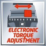 EINHELL Power X-Change Akku-Bohrschrauber TE-CD 18 Li E - Solo, 18Volt rot/schwarz, ohne Akku und Ladegerät