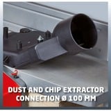 EINHELL Stationäre Hobelmaschine TC-SP 204, Elektrohobel rot, 1.500 Watt