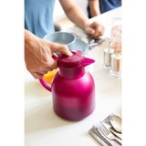 Emsa SAMBA Isolierkanne, 1 Liter aubergine, QUICK PRESS Verschluss