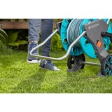 GARDENA Schlauchwagen CleverRoll M Set türkis/grau, 20 Meter, mit Anschlüssen