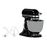 KitchenAid Artisan Küchenmaschine 5KSM125, Onyx Black schwarz, 300 Watt