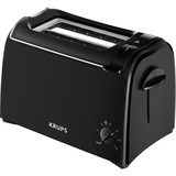 Krups Toaster ProAroma KH1518 schwarz, 700 Watt, für 2 Scheiben Toast