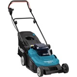 Makita Akku-Rasenmäher DLM432PT2, 36Volt (2x18Volt) blau/schwarz, 2x Li-Ion Akku 5,0Ah