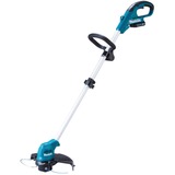 Makita Akku-Rasentrimmer UR100DSME, 10,8 / 12Volt blau, 2x Li-Ionen Akku 4,0Ah