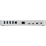 OWC Thunderbolt 3 Dock 14-Port, Dockingstation silber, USB-C, LAN, mini DisplayPort