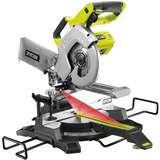 Ryobi ONE+ Akku-Kapp-und Gehrungssäge R18MS216-0, 18Volt grün/schwarz, ohne Akku und Ladegerät