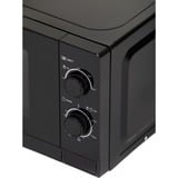 SHARP R-200BKW, Mikrowelle schwarz